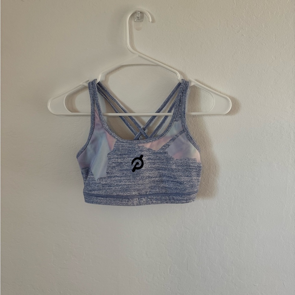 Peloton Women's Blue Sports Bra